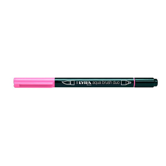 Lyra Aqua Brush Duo Marker Ten Rengi - Fırça Uçlu, Suluboya Etkili Çizim ve İllüstrasyon Kalemi