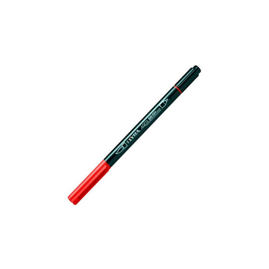 Lyra Aqua Brush Duo Marker - Koyu Karmin - Sanat, Çizim ve Boyama Kalemi