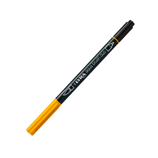 Lyra Aqua Brush Duo Marker Krom Sarı Derin - Sanatsal Çizim ve Boyama Kalemi