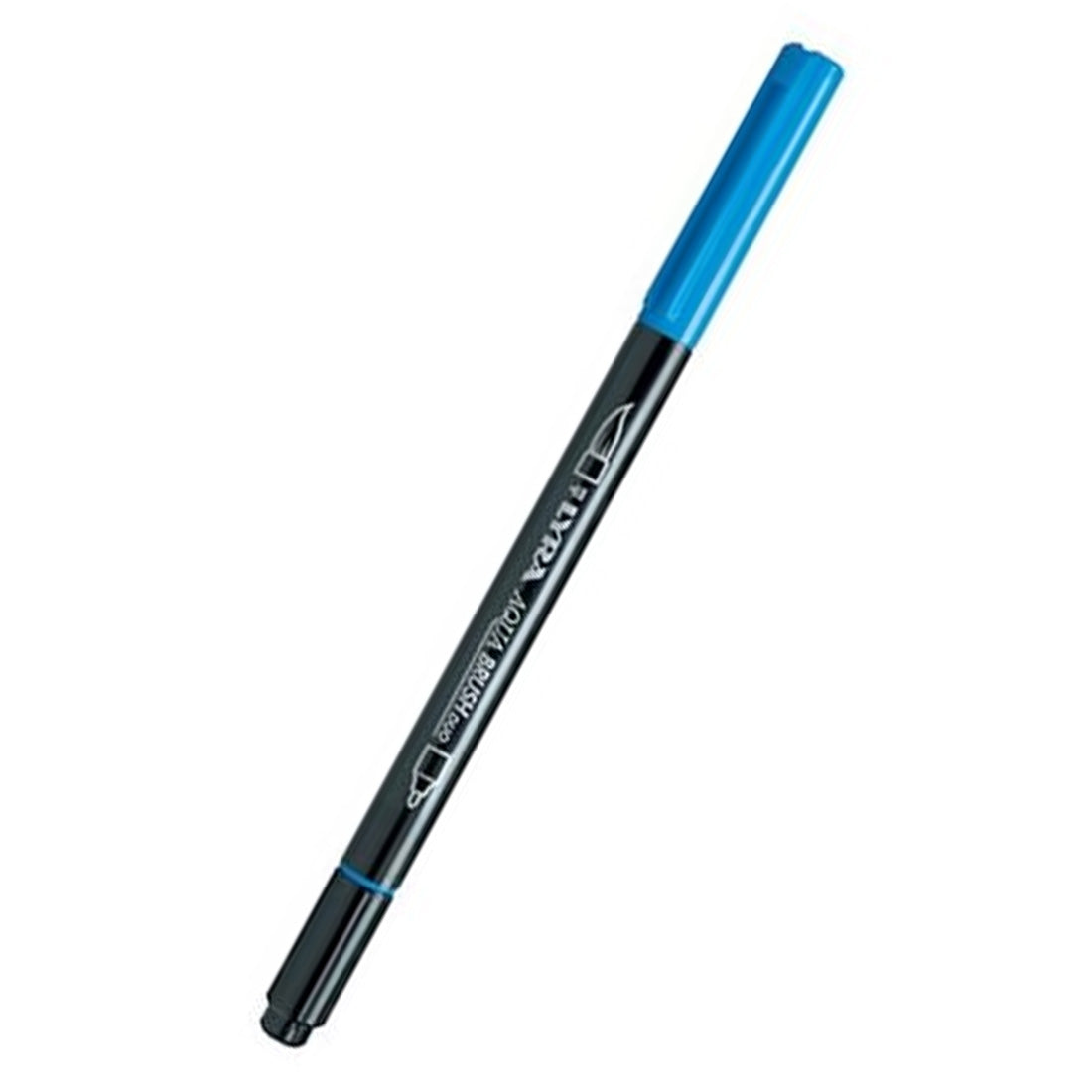 Lyra Aqua Brush Duo Marker Açık Turkuaz - Sanat, Çizim ve İllüstrasyon için Fırça Uçlu Marker Kalem