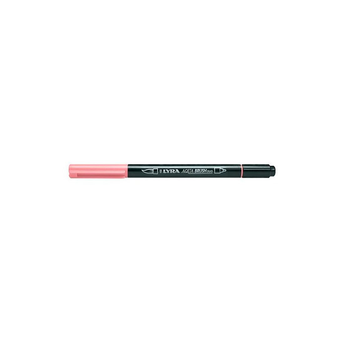 Lyra Aqua Brush Duo Marker Gül Kırmızısı - Sanatsal Çift Uçlu Suluboya Etkili Kalem