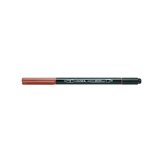 Lyra Aqua Brush Duo Marker - Van Dyck Brown - Sanat, Çizim ve İllüstrasyon Kalemi