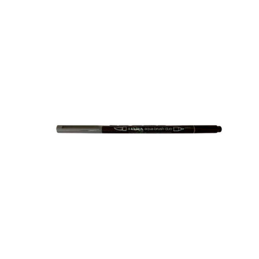 Lyra Aqua Brush Duo Marker Warm Grey - Sanatsal Çizim, Boyama ve Fırça Uçlu Marker Kalemi
