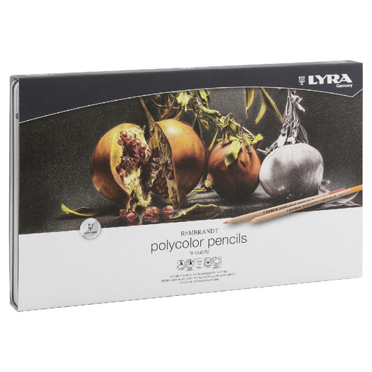 Lyra Rembrandt Polycolor 72'li Kuru Boya Kalemi - Sanatçı, Profesyonel Çizim ve Resim Seti