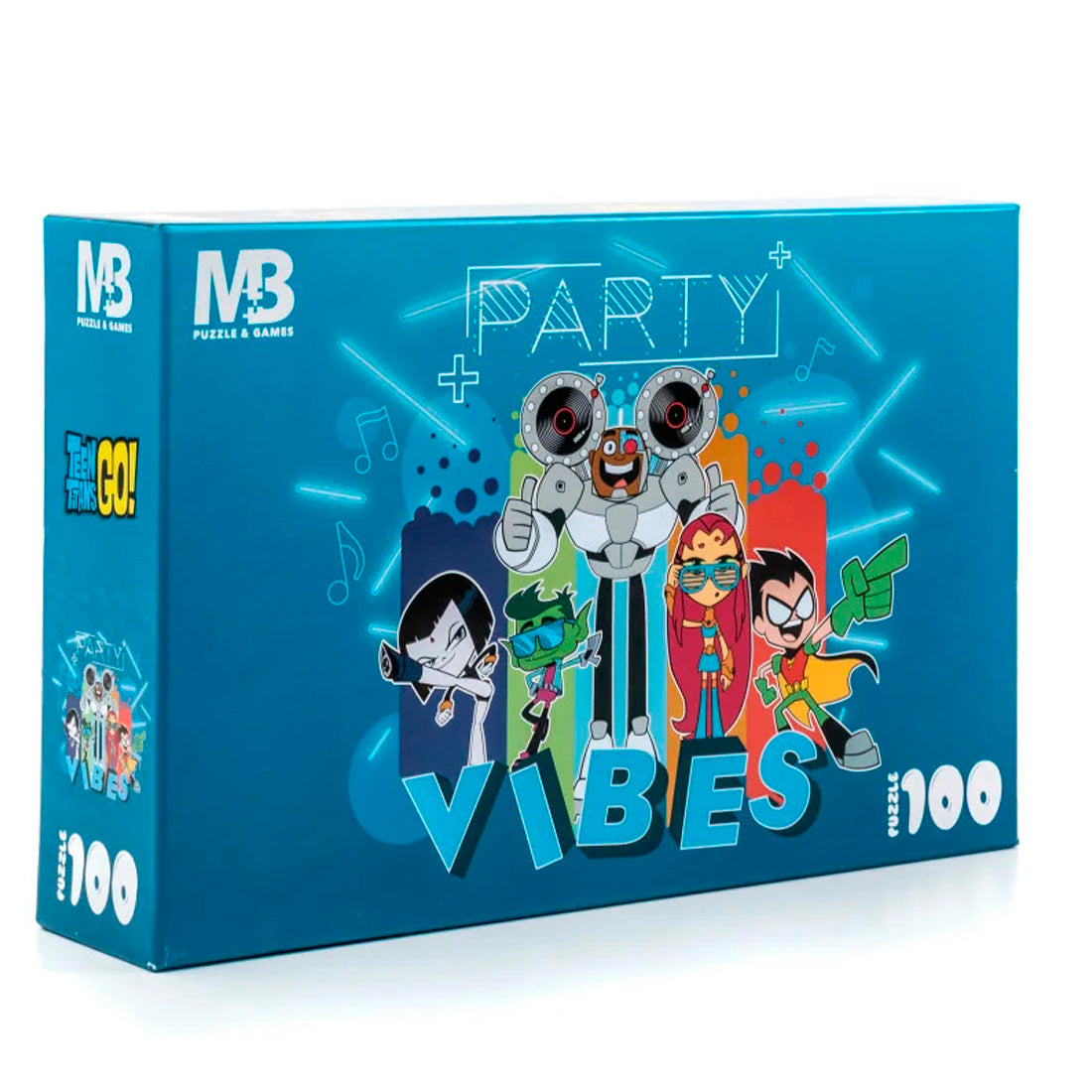 Mabbels Teen Titans Party Vibes 100 Parça Çocuk Puzzle
