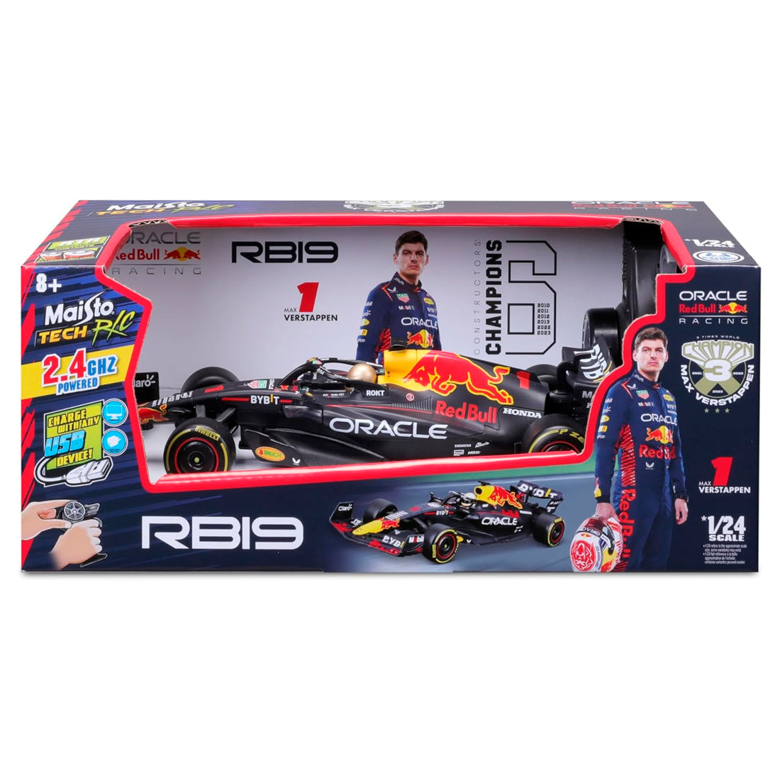 Maisto Oracle Red Bull Racing Rb19 R/C May/82358