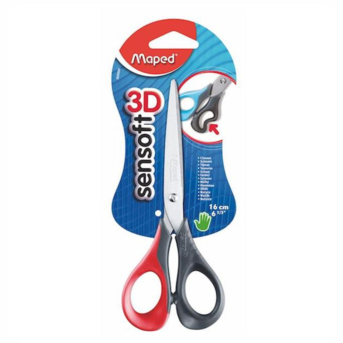 Maped 69600 16 Cm Sensoft Sımetrık Makas
