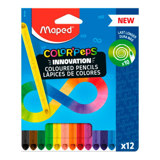 Maped Colorpeps İnfinity 12'Li Kuru Boya 861600