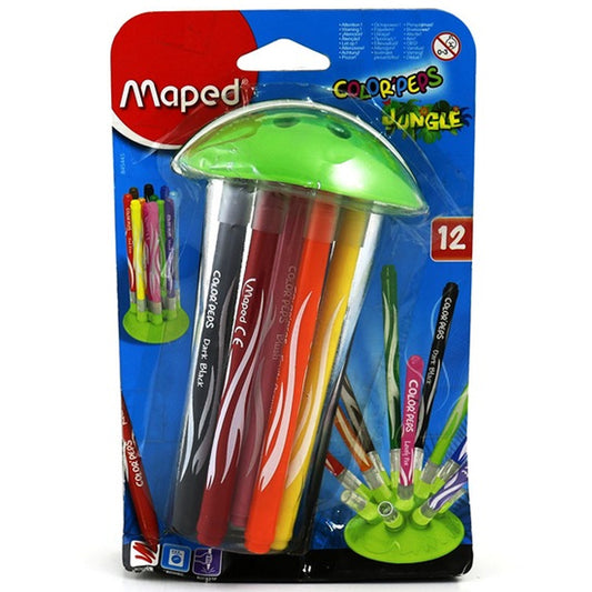 Maped Jungle Keçeli Kalem 12'li