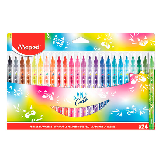 Maped Mini Cute 24'lü Keçeli Kalem 845406
