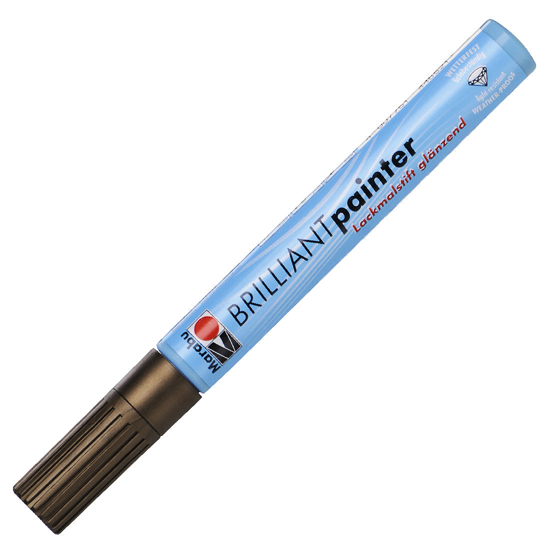 Marabu Brilliant Painter Açık Kahverengi 2-4 mm Marker - Sanatsal Çizim, Boyama ve Hobi Markeri