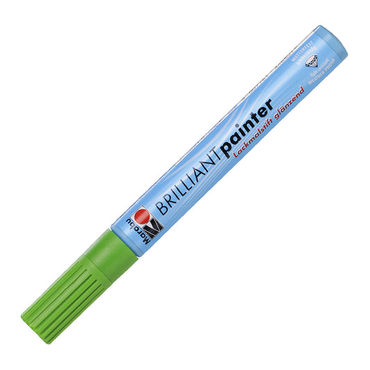Marabu Brilliant Painter Yeşil 2-4 mm Marker - Sanat, Çizim ve Boyama Kalemi