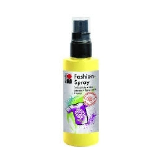 Marabu Fashion 020 Limon 100 ml Sprey Kumaş Boyası - Tekstil Boyama, Hobi ve DIY Projeleri için
