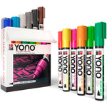 Marabu Yono Marker Set 12x1.5-3Mm Marker Kalem - Sanat, Çizim ve Tasarım için Profesyonel Set
