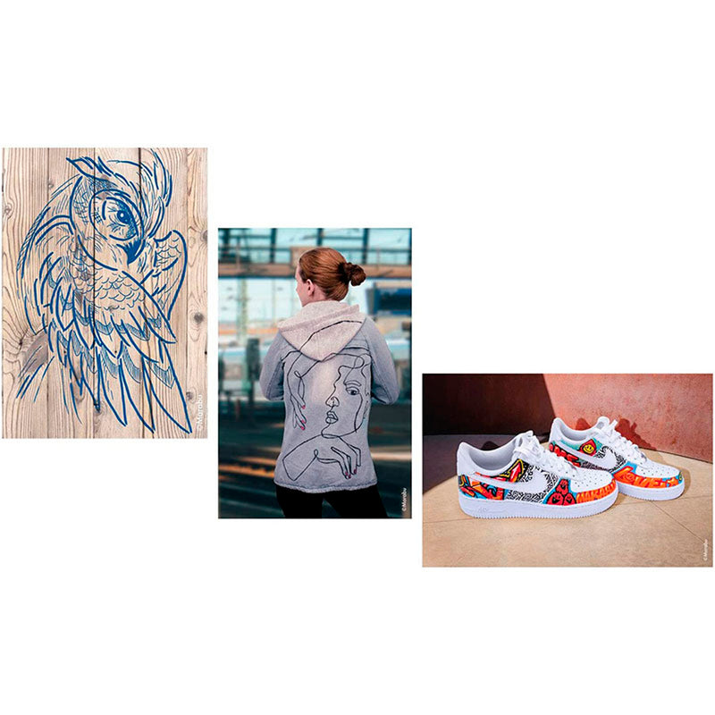 Marabu Yono Marker Set 6x1.5-3Mm - Sanatsal Çizim, Boyama ve Akrilik Marker Kalem Seti