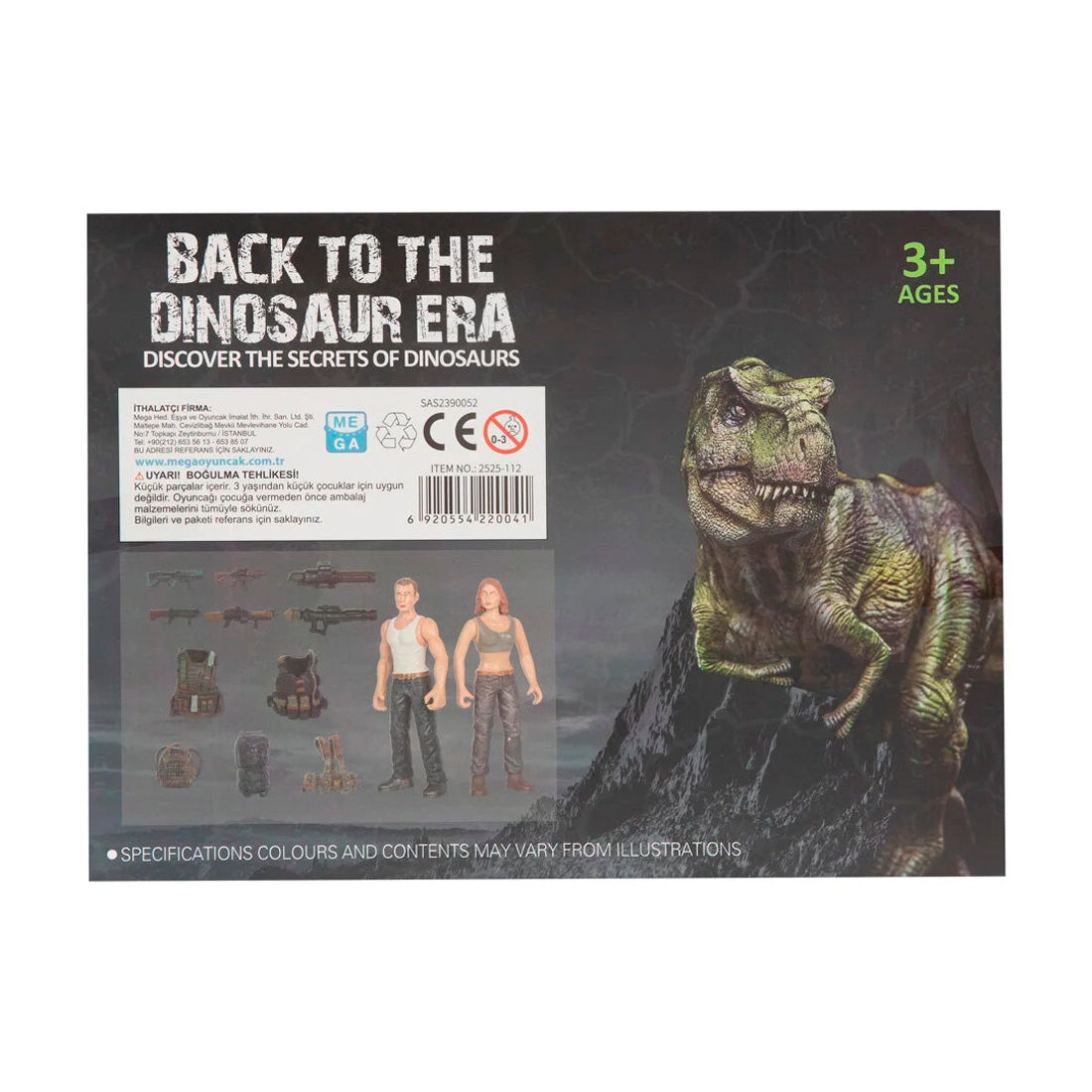 Mega 2 Figürlü Dinozor Set