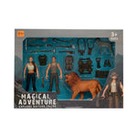 Mega İki Figürlü Aslanlı Set