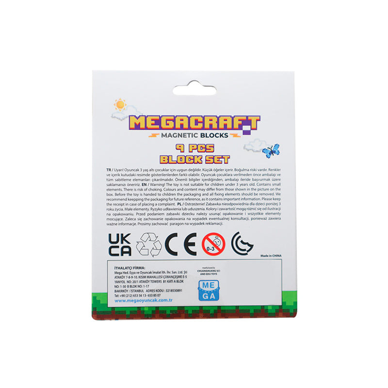Megacraft 9 Parça Agaç Çiçekler