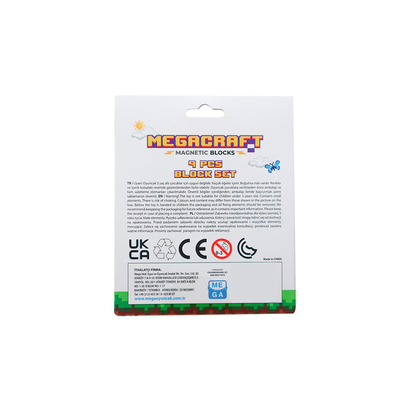 Megacraft 9 Parça Taş Blok 2