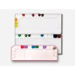 Mijello Bulletproof Glas 36 Bölmeli Cam Palet - Profesyonel Sanatçı Boya Karıştırma Paleti