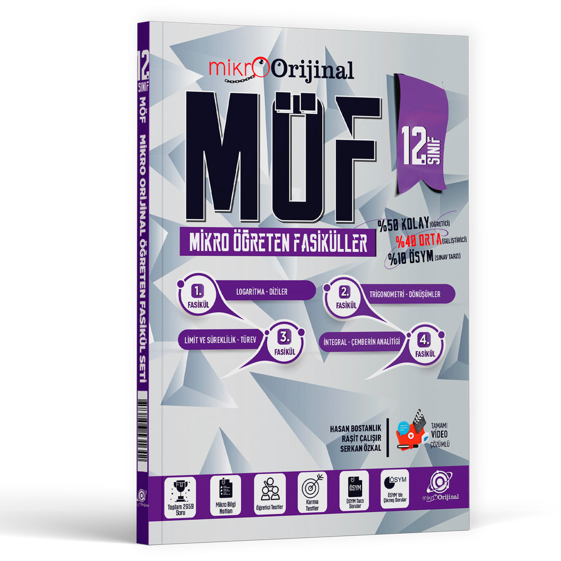 Mikro Orijinal Yayınları 12. Sınıf Möf Matematik Set