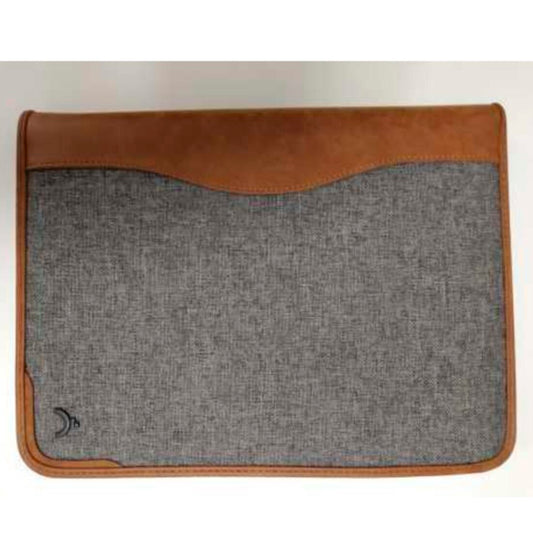 Minbag Exclusive A4 Açık Gri Fermuarlı Unisex Portföy Çanta