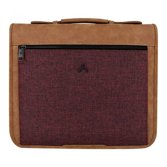 Minbag Exculısıve Fermuarlı Çok Amaçlı El Çantası Bordo