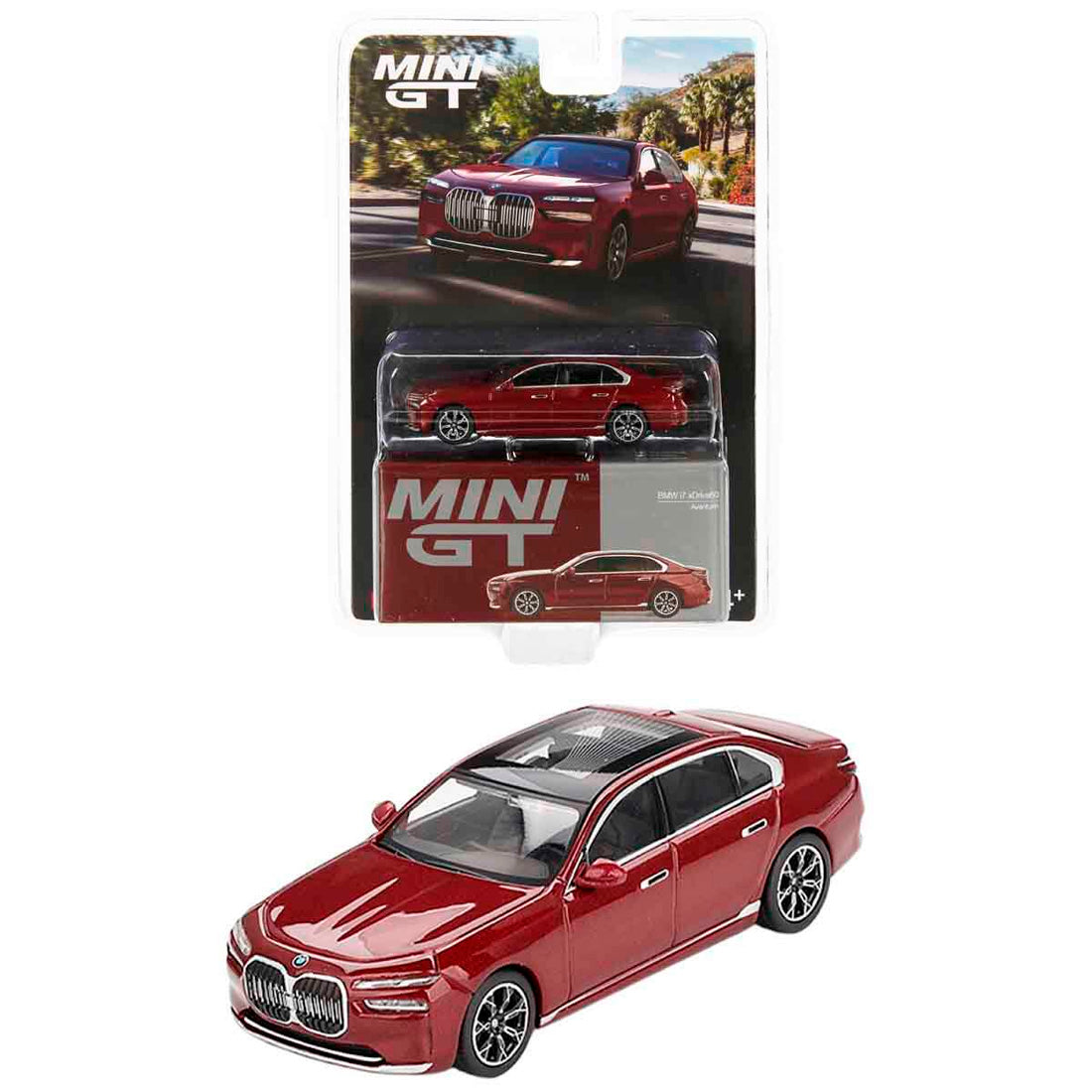 Mini Gt Bmw I7 Xdrive60 Aventurin 1/64 Mgt00952-Bl