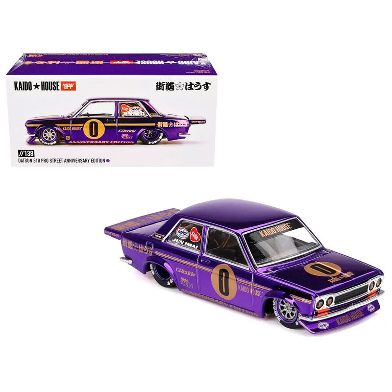 Mini Gt Datsun 510 Pro Street Anniversary Edition Khmg138 1/64
