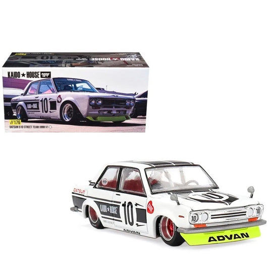 Mini Gt Datsun 510 Street Team Xmm V1 1/64 Khmg176