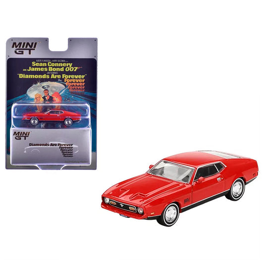 Mini Gt Ford Mustang Masch 1 Diamonds Are Forever 1/64 Mgt00905-007E