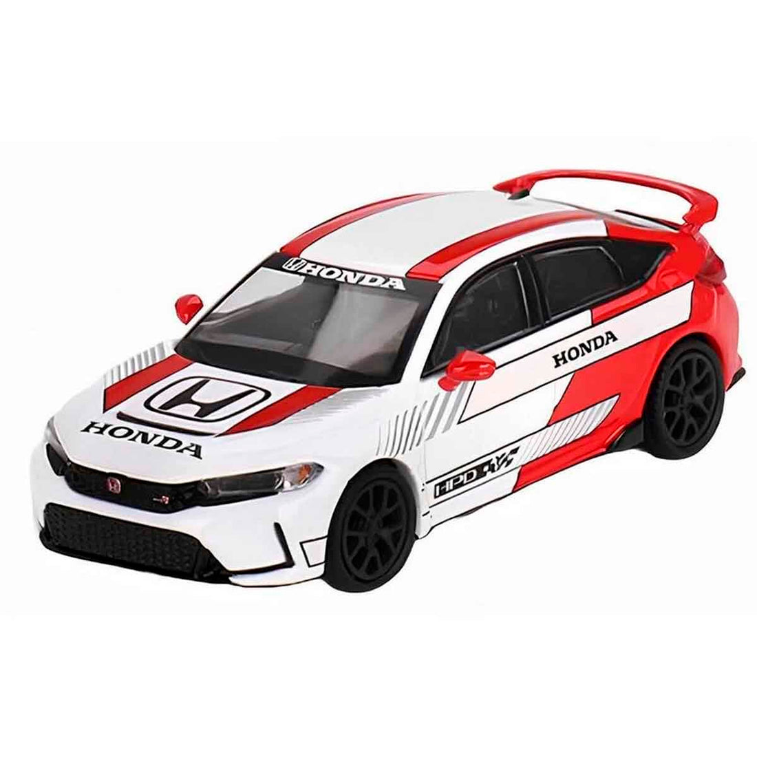 Mini Gt Honda Civic Type R #2 2023 Pace Car White Mgt00721