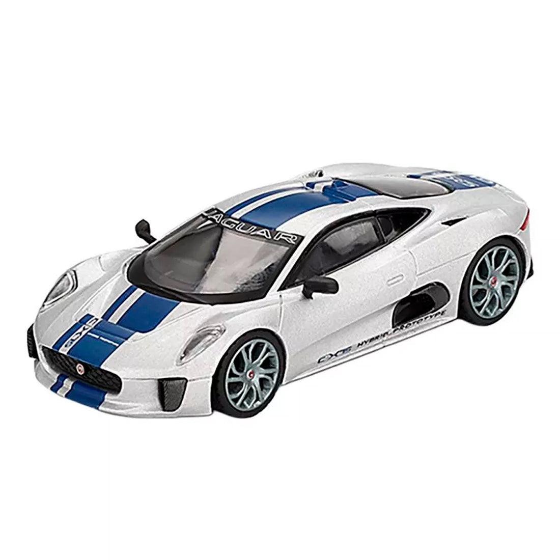 Mini Gt Jaguar C X75 Silver 1/64 Mgt00960-Bl