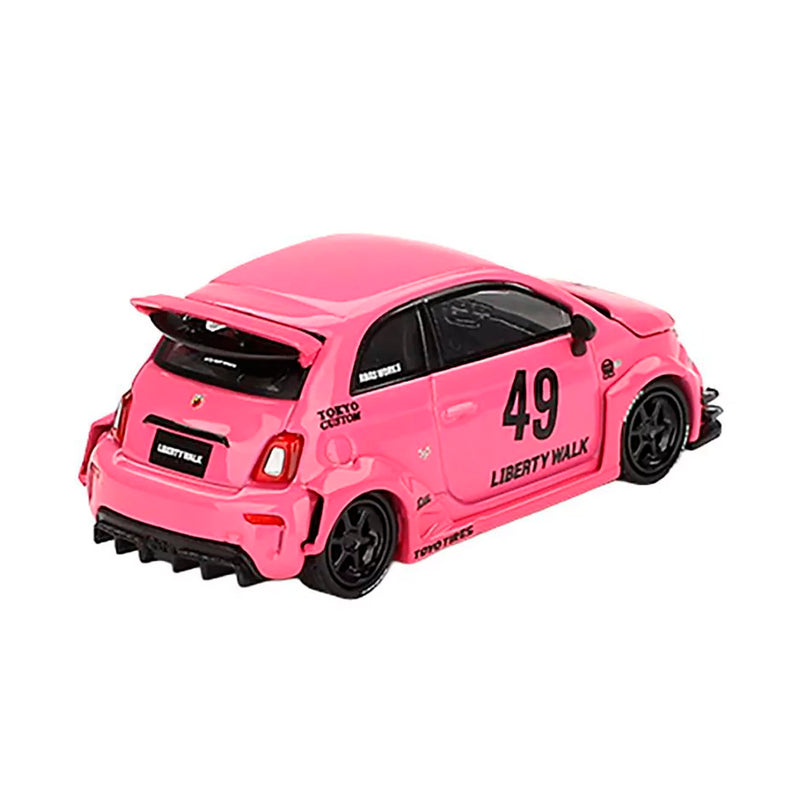 Mini Gt Jlb-Works X Abas Works Abarth 595 Pink 1/64