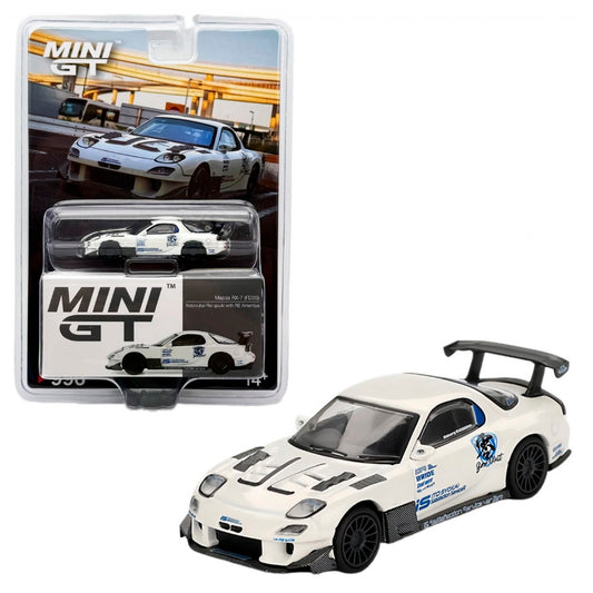 Mini Gt Mazda Rx 7 Fd3S Itosyoukai Rei Gouki With Re 1/64 Mgt00996-Bl