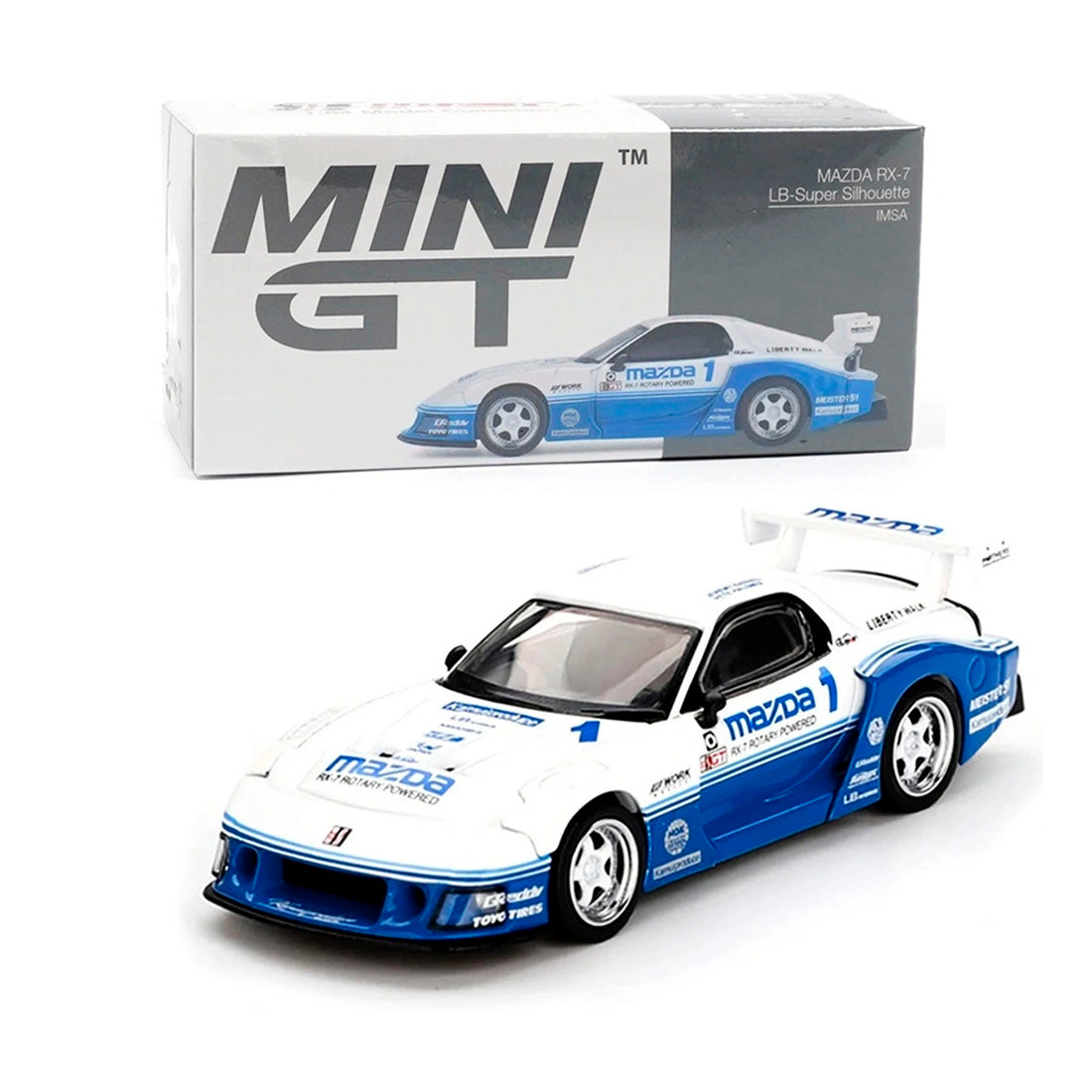 Mini Gt Mazda Rx 7 Lb Super Silhouette Imsa 1/64 Mgt01011