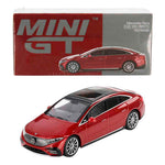 Mini Gt Mercedes Benz Eqs 580 4Matic Red Metallic 1/64 Mgt00970