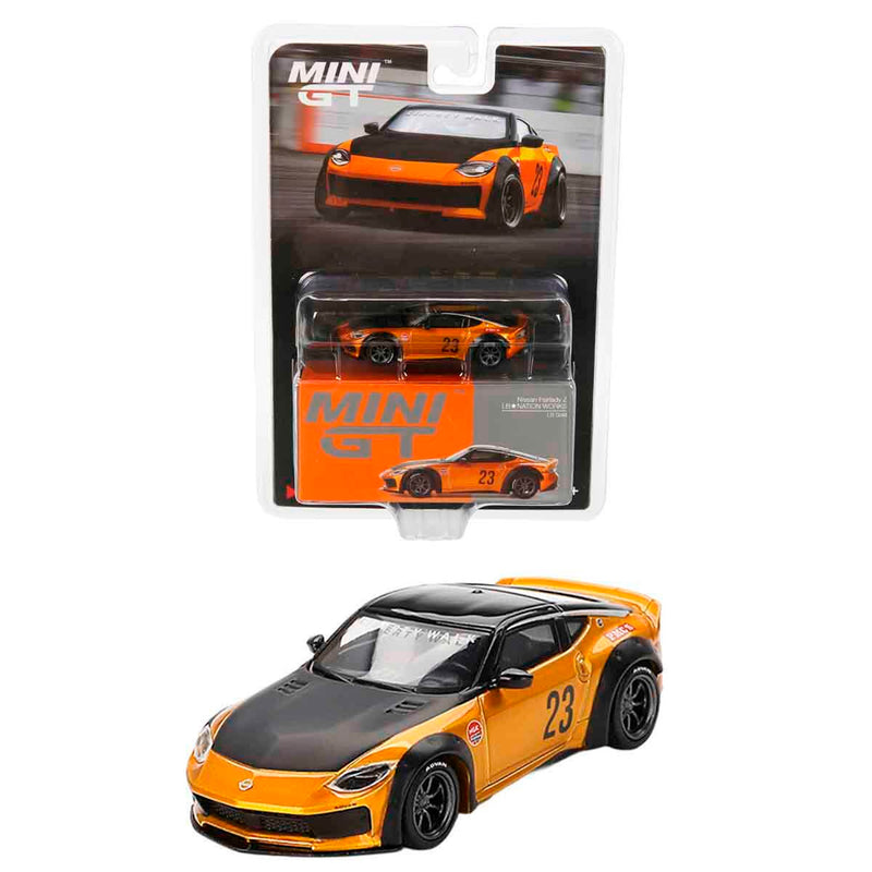 Mini Gt Nissan Fairlady Z Lb Nation Works Lb Gold 1/64 Mgt00782-Bl
