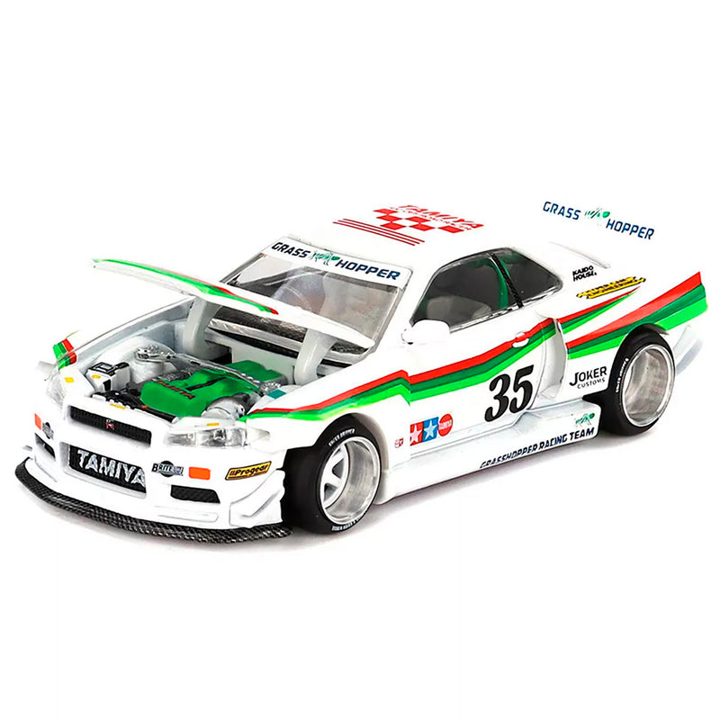 Mini Gt Nissan Skyline Gt R R34 The Grasshopper Khmg167