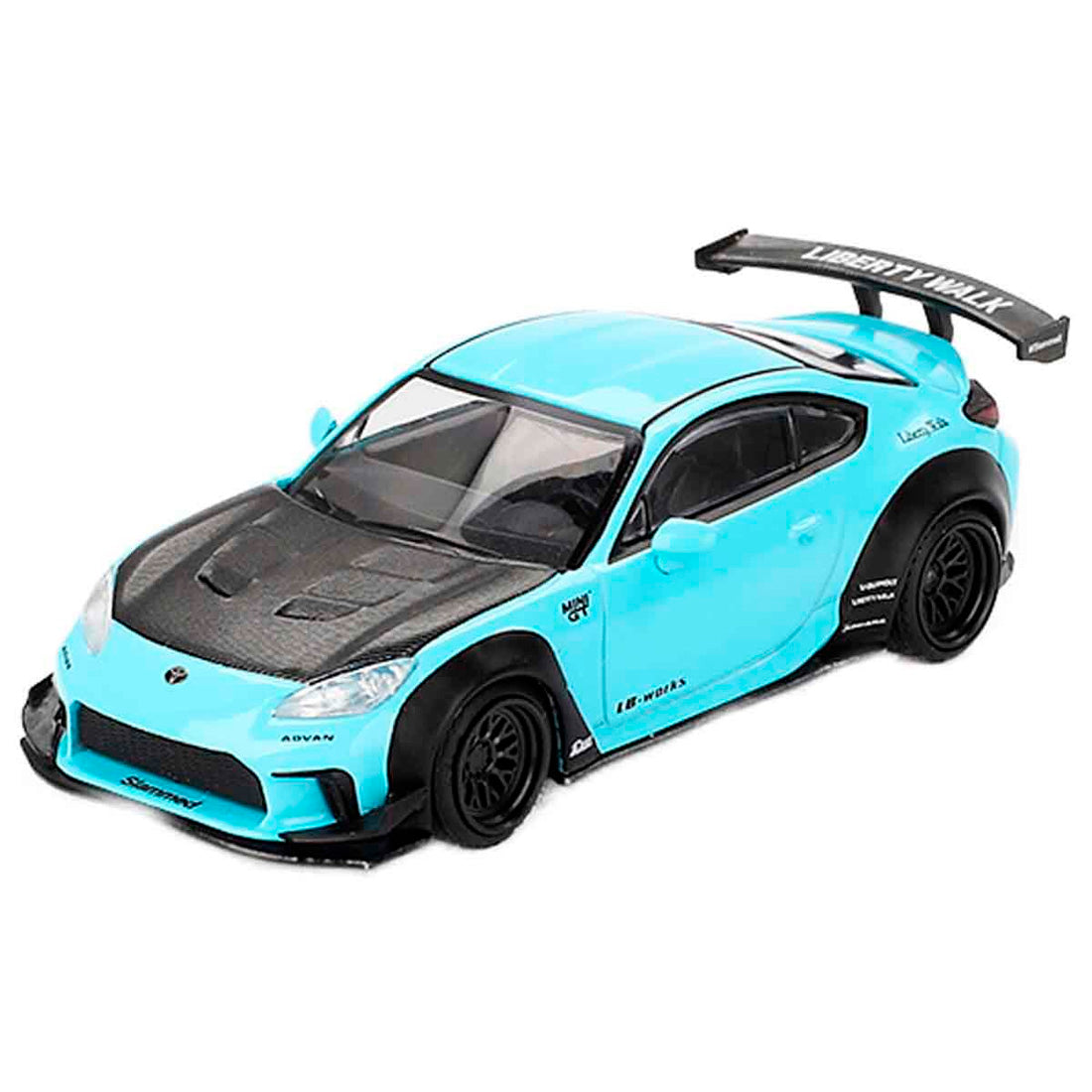 Mini Gt Toyota Gr86 Lb Nation Baby Blue 1/64 Mgt00873-Bl