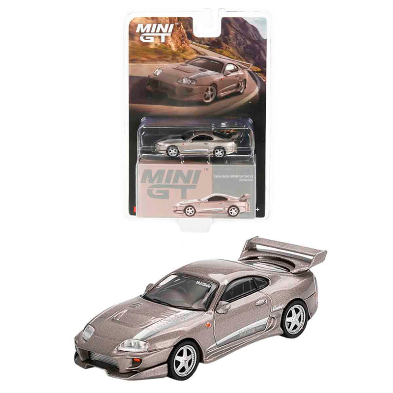 Mini Gt Toyota Supra Veilsidef Combat V Ii Grey Mgt00978-Bl