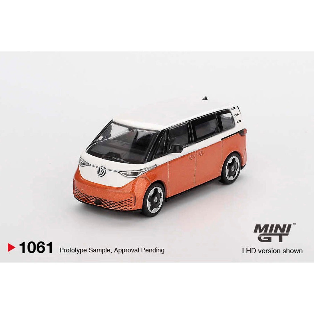 Mini Gt Volkswagen Id Buzz Candy White Energetic Oran 1/64 Mgt01061
