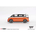 Mini Gt Volkswagen Id Buzz Candy White Energetic Oran 1/64 Mgt01061