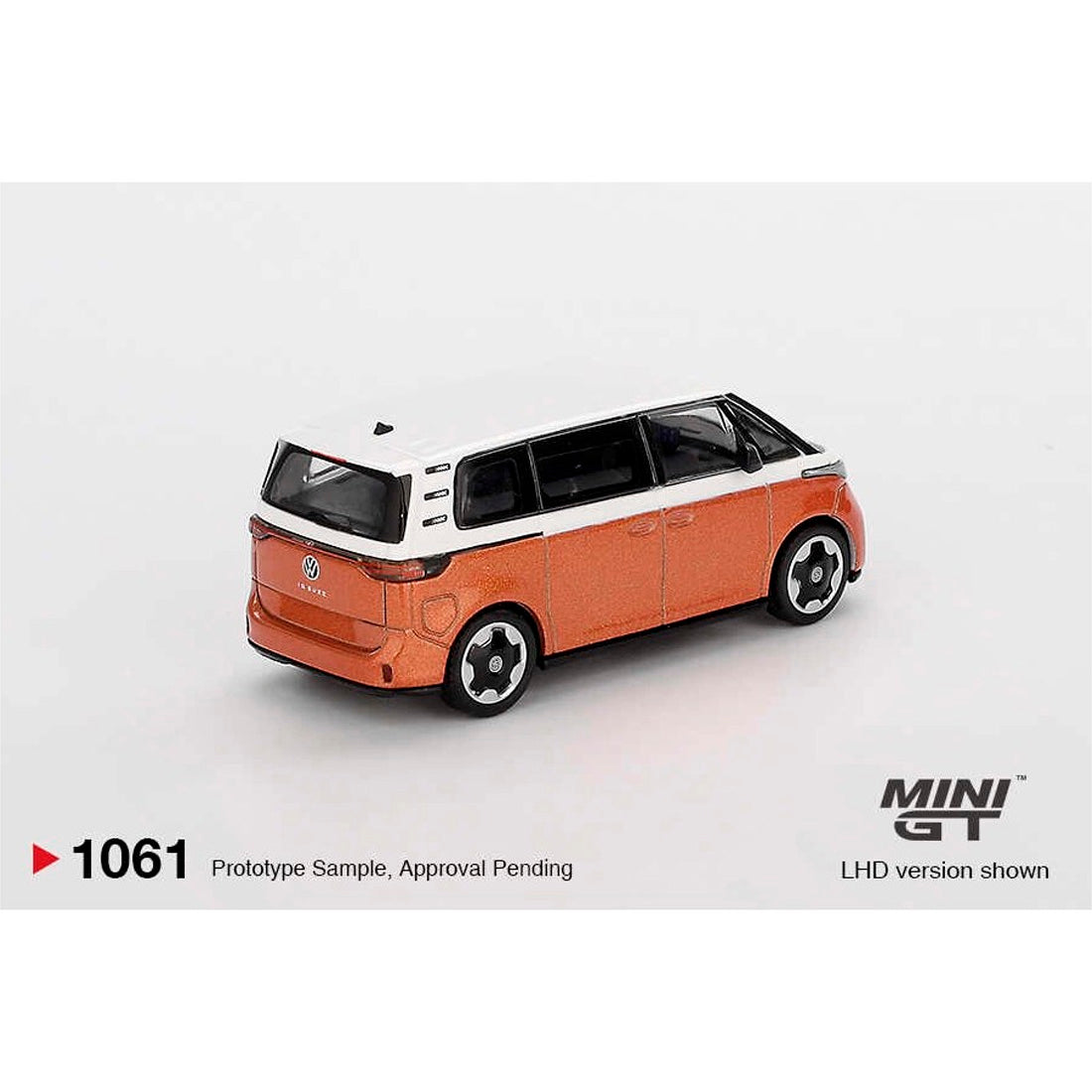 Mini Gt Volkswagen Id Buzz Candy White Energetic Oran 1/64 Mgt01061