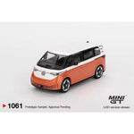 Mini Gt Volkswagen Id Buzz Candy White Energetic Oran 1/64 Mgt01061