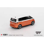 Mini Gt Volkswagen Id Buzz Candy White Energetic Oran 1/64 Mgt01061