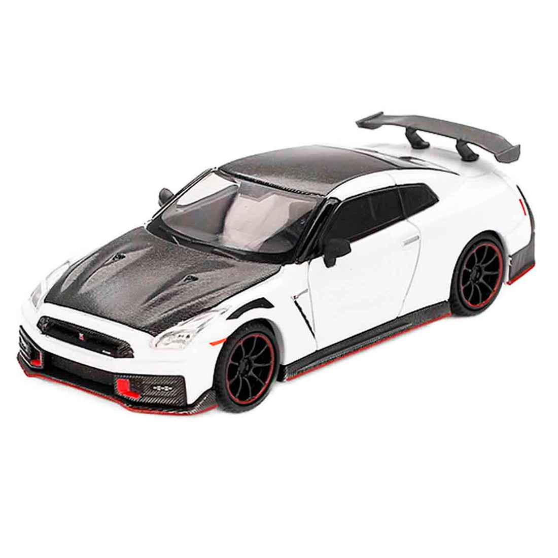 Mini Gtnissan Gt R Nismo R35 2024 Brilliant White Mgt01045