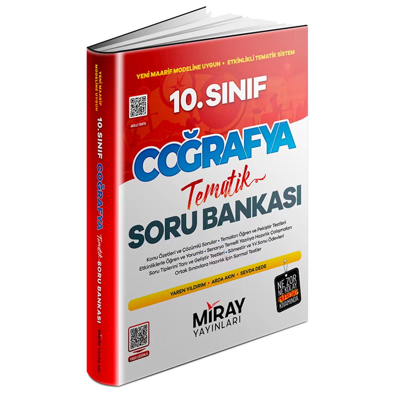 Miray Yayınları 10. Sınıf Coğrafya Konu Özetli Tematik Soru Bankası