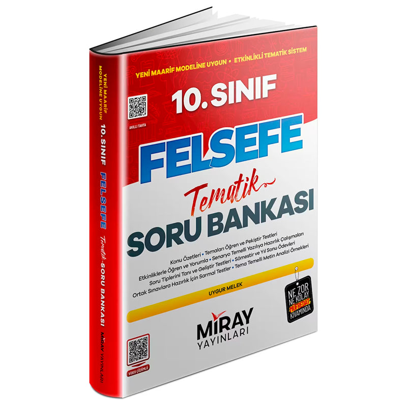 Miray Yayınları 10. Sınıf Felsefe Konu Özetli Tematik Soru Bankası