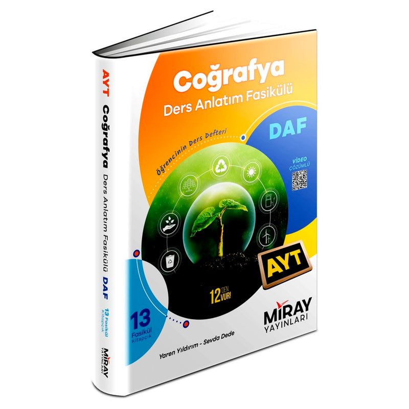 Miray Yayınları AYT Coğrafya Ders Anlatım Fasikülleri